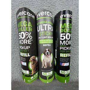 Evercare Pack of 3 All-Purpose Pet Mega Oversized 50 Count (Pack 3)